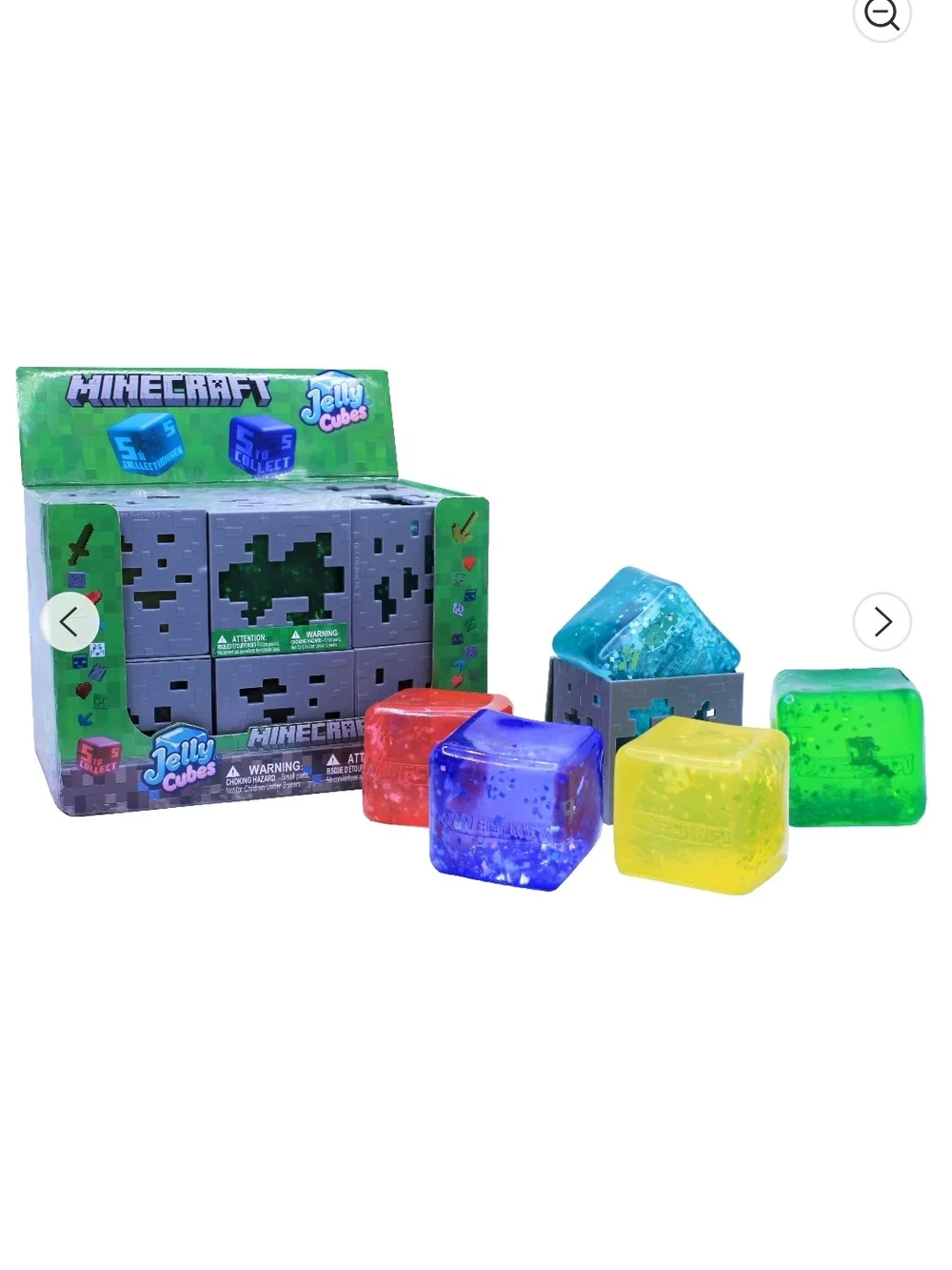 Minecraft Jellycube Squishy Yellow